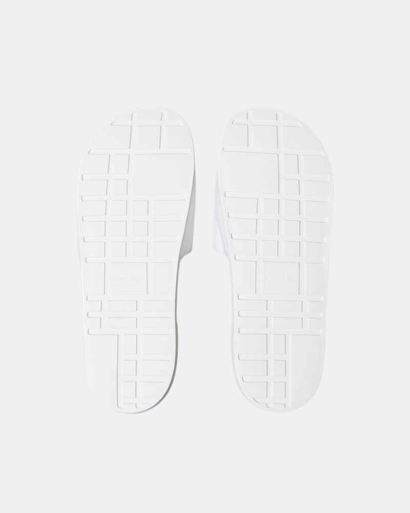 Sandalias Abiertas Chancletas Hombre CALVIN KLEIN Blanco YM0YM013930K4