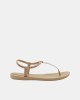 Sandalias De dedo Chancletas Mujer IPANEMA Beige 83666 CLASS CLASSY
