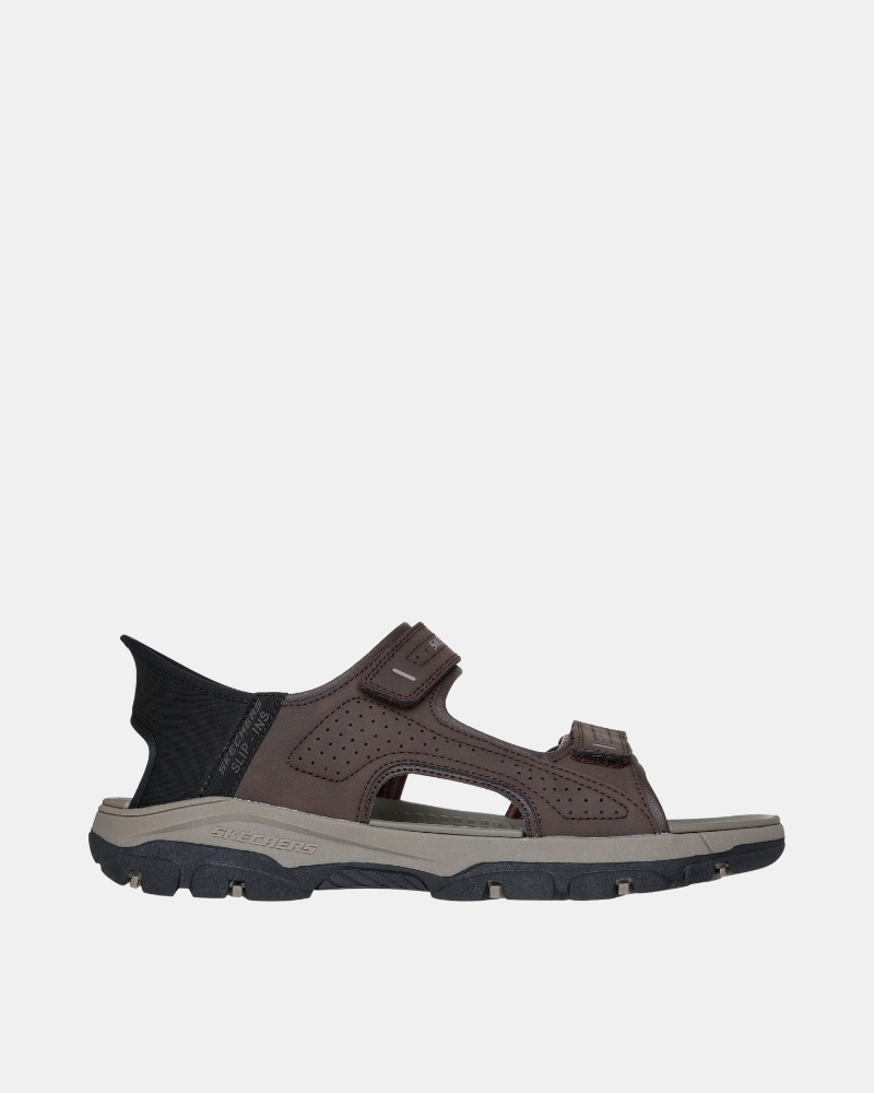 Sandálias abertas para homem SKECHERS castanhas 205289 SLIP INS RELAXED FIT TRESMEN REECE