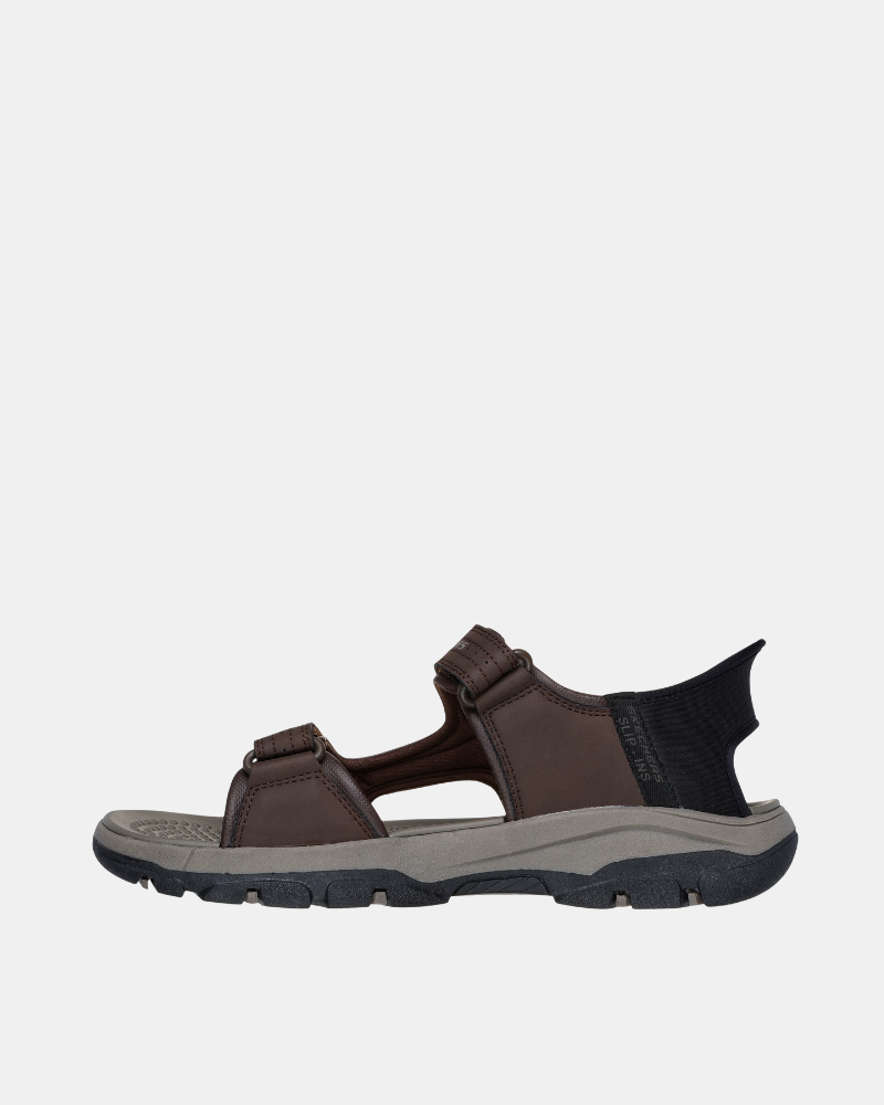 Sandálias abertas para homem SKECHERS castanhas 205289 SLIP INS RELAXED FIT TRESMEN REECE