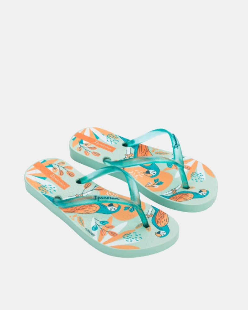 Sandalias De dedo Abiertas Chancletas Infantil IPANEMA Verde 83754 TEMAS GIRLS