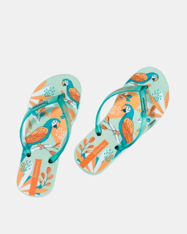 Sandalias De dedo Abiertas Chancletas Infantil IPANEMA Verde 83754 TEMAS GIRLS