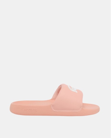 Sandalias Chancletas Mujer LACOSTE Coral 51CFA0006 SERVE SLIDE