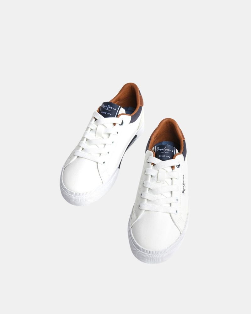 Zapatillas Bajas Infantil PEPE JEANS Blanco PBS30569 KENTON COURT