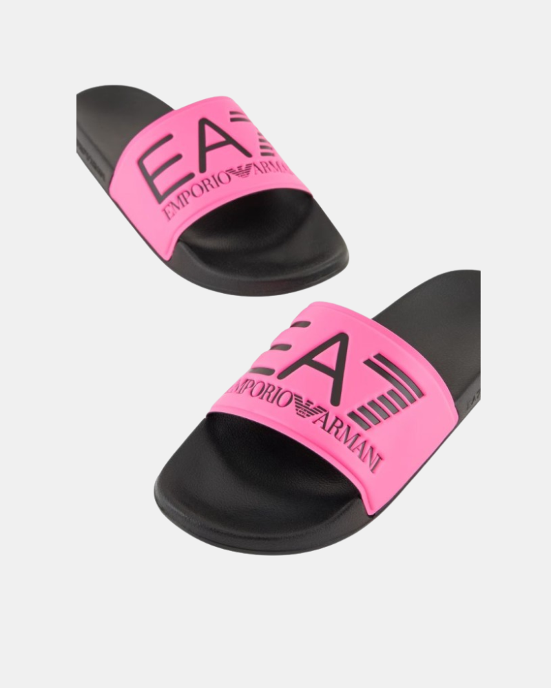 Sandalias Chancletas Mujer EA7 Rosa 7X000108 AF15118