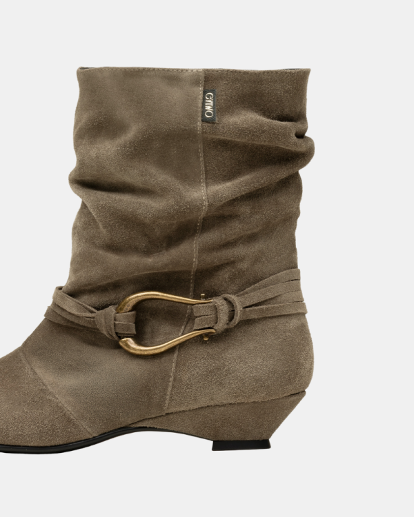 Botas Bajas Mujer Gaimo Taupe MAREN