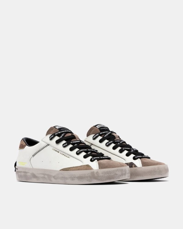 Zapatillas Bajas Hombre Crime London Blanco 10 002 AA9