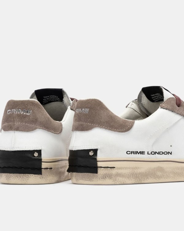Zapatillas Bajas Hombre Crime London Blanco 10 074 AA9