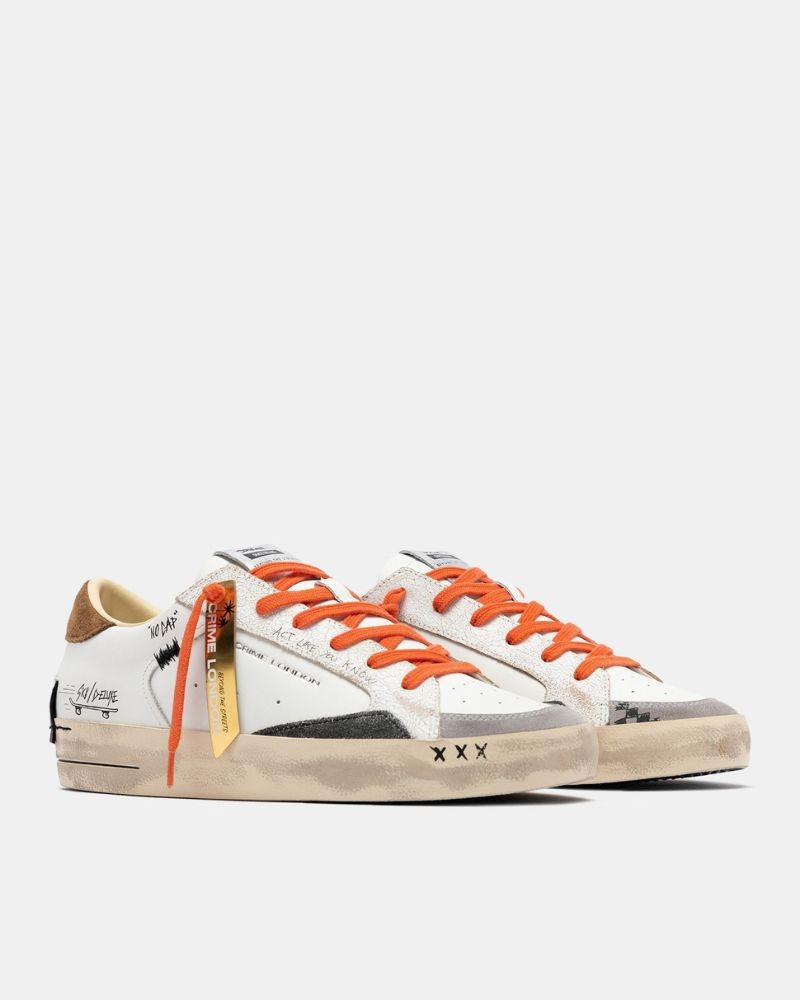 Zapatillas Bajos Hombre Crime London Blanco 10 108 AA9