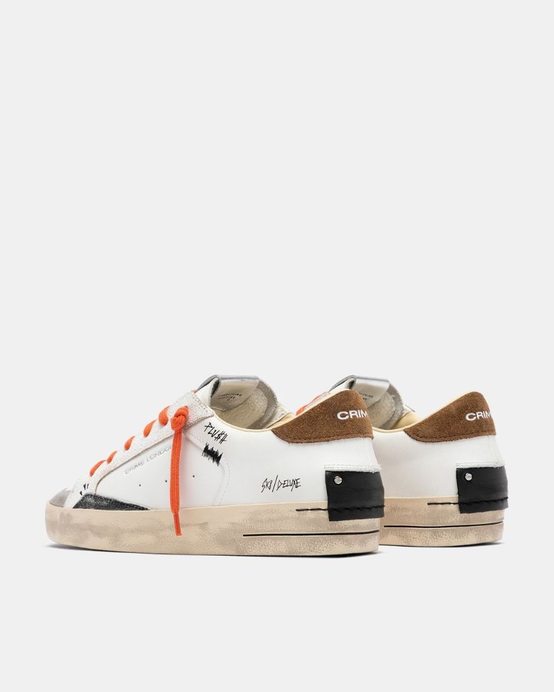 Zapatillas Bajos Hombre Crime London Blanco 10 108 AA9