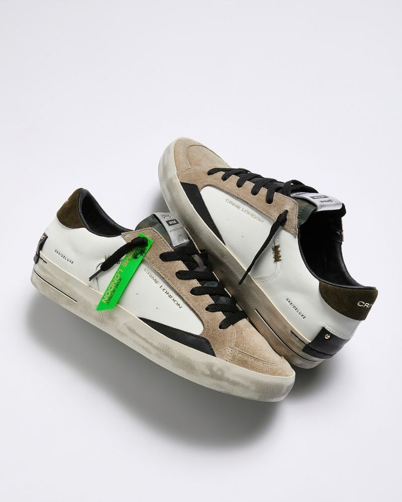 Zapatillas Bajas Hombre Crime London Blanco 10 105 AA9