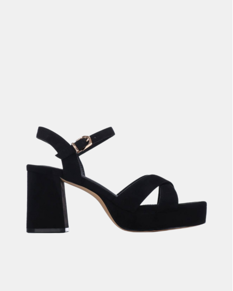 Sandalias Fiesta Abiertas Mujer XTI Negro 145288