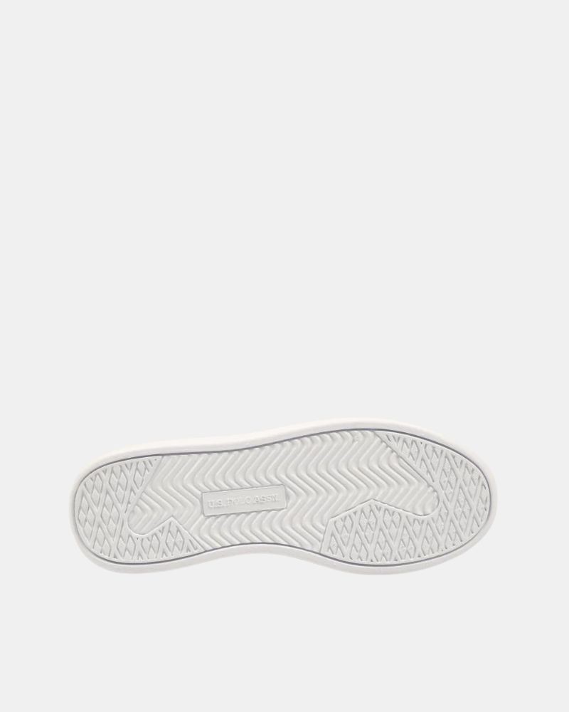 Ténis de cano baixo para homem US Polo branco CODY010M GY4
