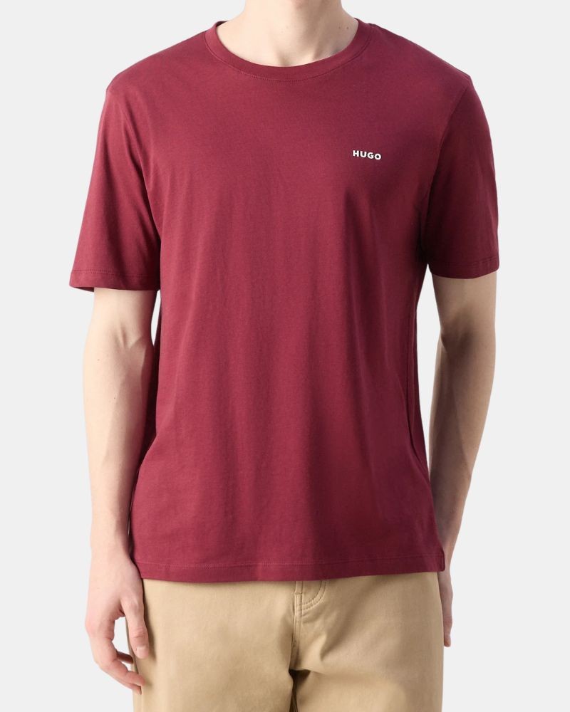 Camisetas Manga corta Hombre HUGO Rojo 50466158 DERO222