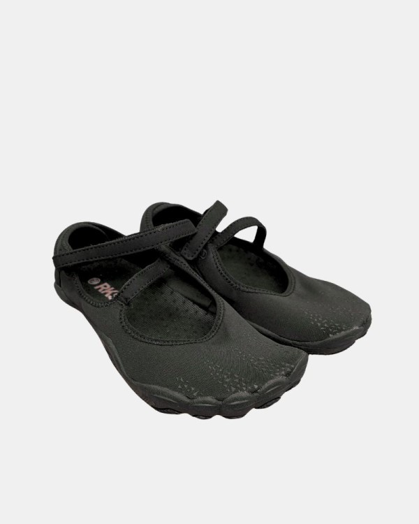 Sapatilhas Bailarinas Barefoot Mulher RKS Preto E ON