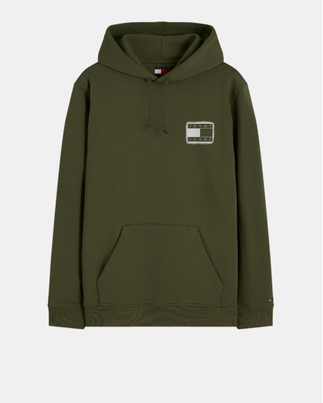 Sudaderas Hoodie Hombre TOMMY HILFIGER Verde DM0DM23978GY1