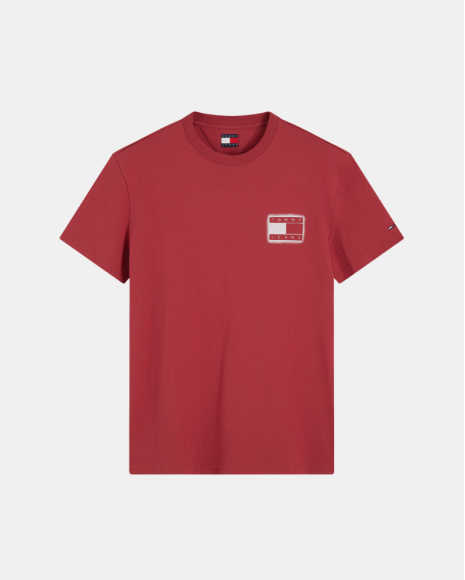 Camisetas Manga corta Hombre TOMMY HILFIGER Rojo DM0DM23886XKA