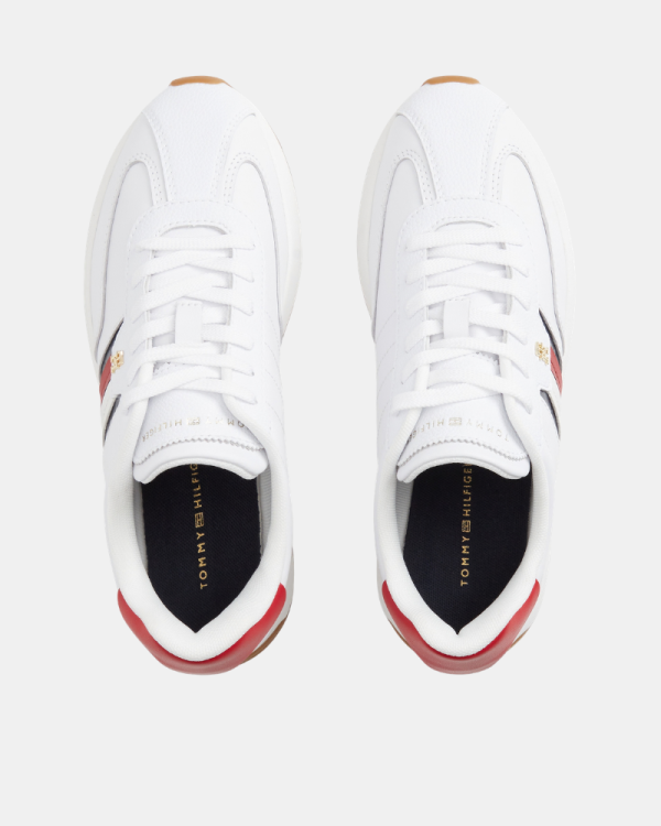 Sapatilhas Baixas Mulher TOMMY HILFIGER Branco FW0FW09711YBS