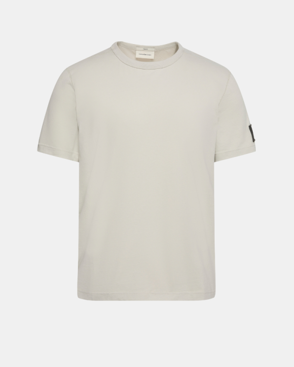 Camisetas de manga curta para homem CALVIN KLEIN Bege LV04RJ206GPDJ