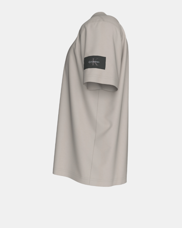 Camisetas de manga curta para homem CALVIN KLEIN Bege LV04RJ206GPDJ