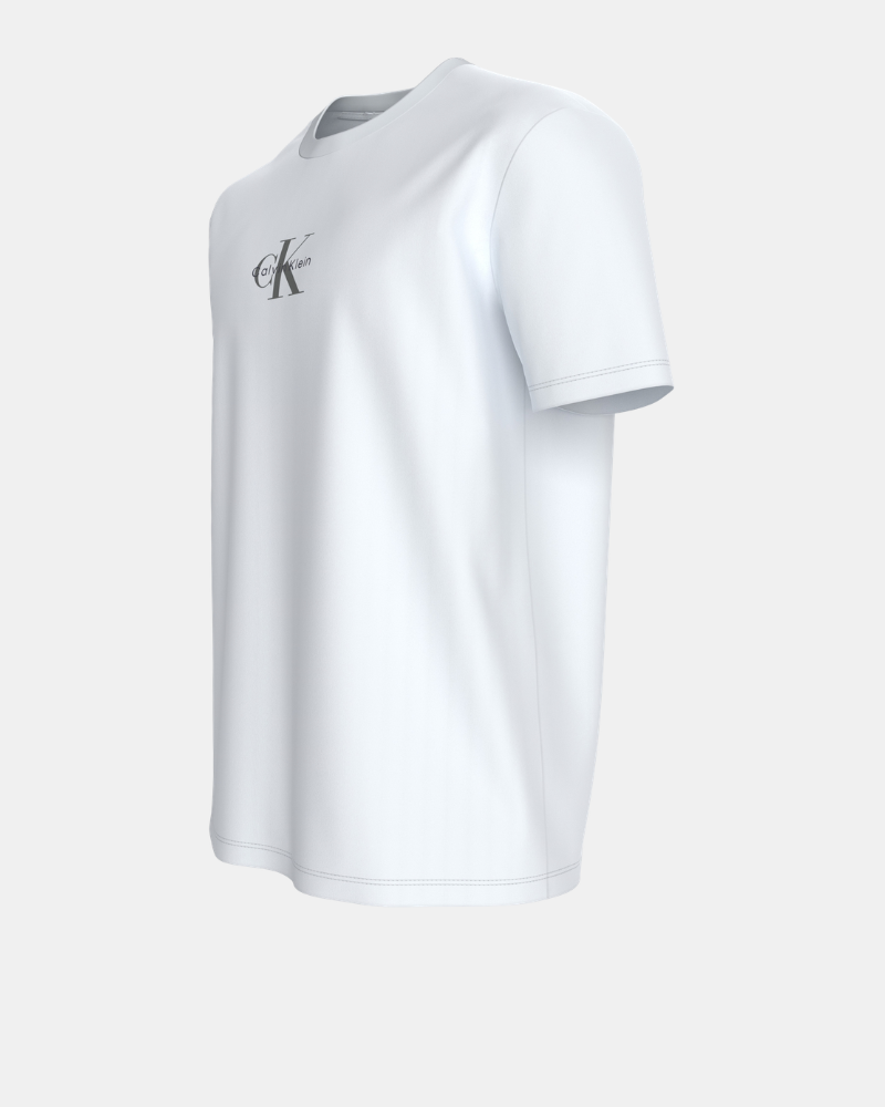 T-shirts de manga curta Homem CALVIN KLEIN Branco LV04RB866GYAF
