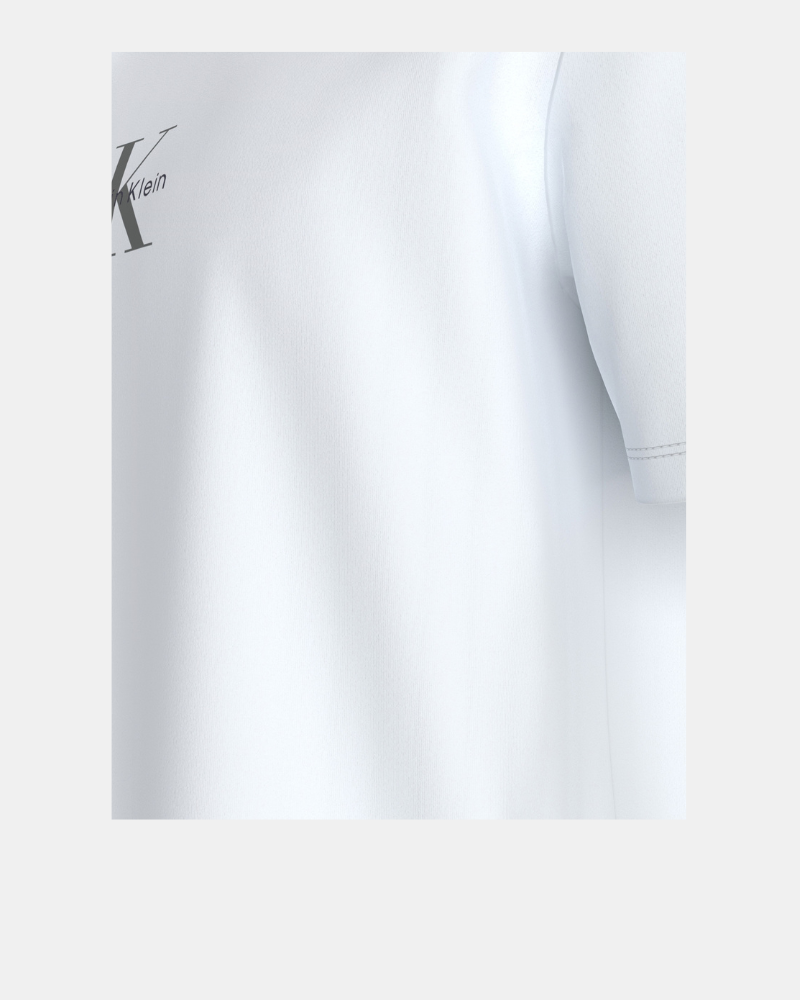 T-shirts de manga curta Homem CALVIN KLEIN Branco LV04RB866GYAF