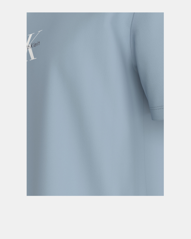 Camisetas Manga curta Homem CALVIN KLEIN Azul LV04RB866GUPI
