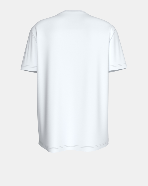 Camisetas de manga curta para homem CALVIN KLEIN Branco LV04RJ816GYAF