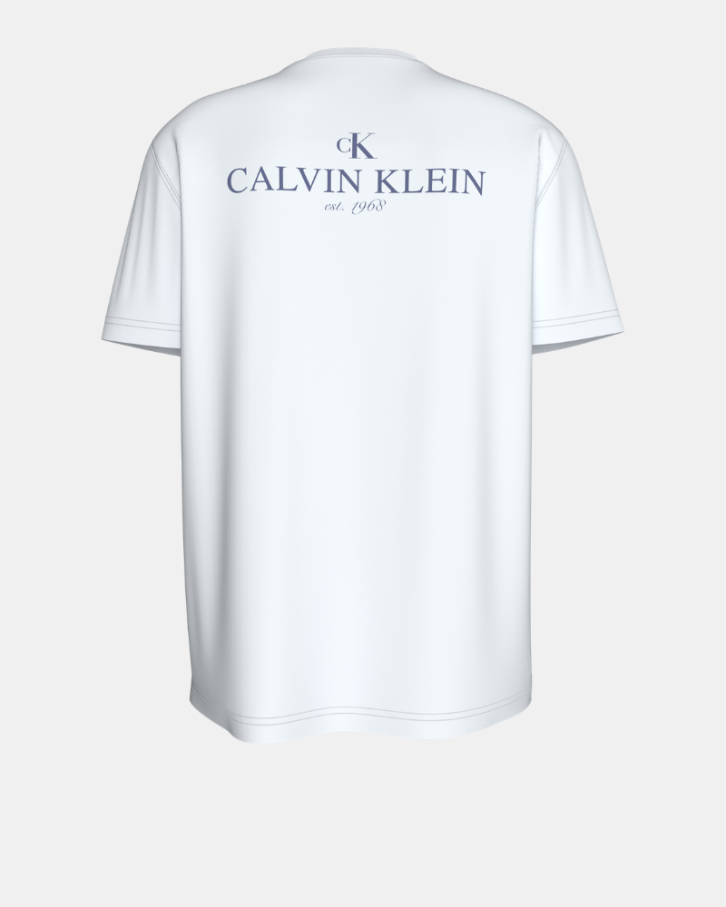 Camisetas Manga corta Hombre CALVIN KLEIN Blanco LV04RJ817GYAF