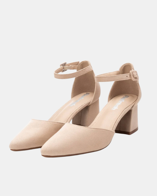 Sandalias Fiesta Mujer REFRESH Beige 172583