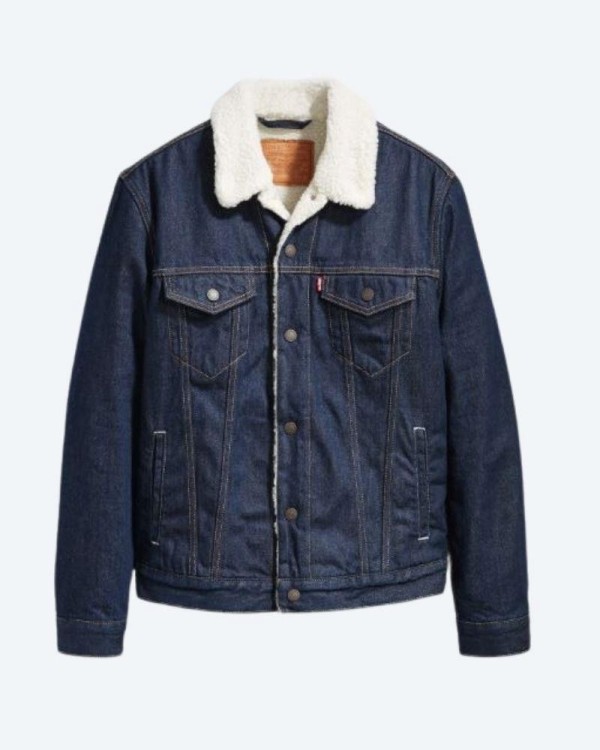 Levi's 16365 0084 TYPE 3 SHERPA TRUCKER Abrigos Manga larga Cazadora Hombre Azul