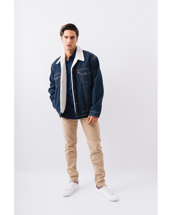 Levi's 16365 0084 TYPE 3 SHERPA TRUCKER Abrigos Manga larga Cazadora Hombre Azul