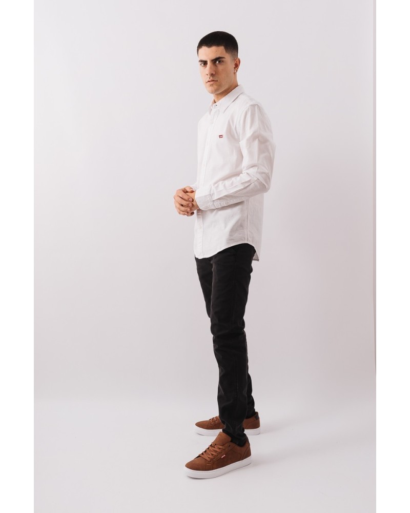 LEVIS 86625 0002  Camisas Manga larga Hombre Blanco