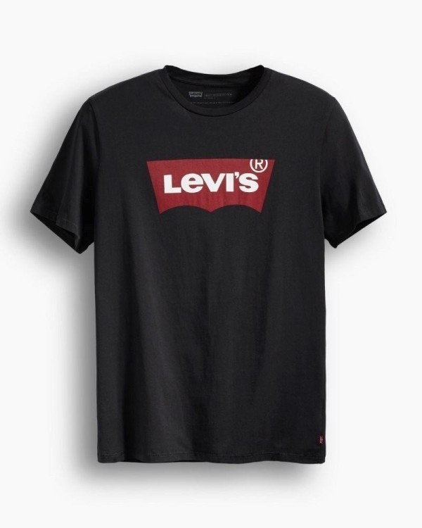 LEVIS 17783 0137 GRAPHIC SET IN NECK Camisetas Manga corta Hombre Negro