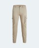 JACK AND JONES 12193754 JPSTPAUL JJFLAKE AKM542 Pantalones Largos Hombre Nude