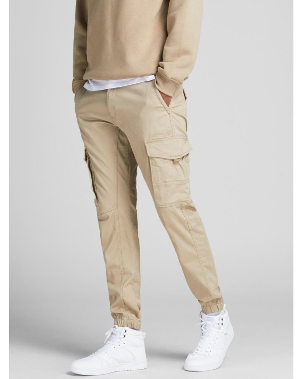 JACK AND JONES 12193754 JPSTPAUL JJFLAKE AKM542 Calças Compridas Homem Nude