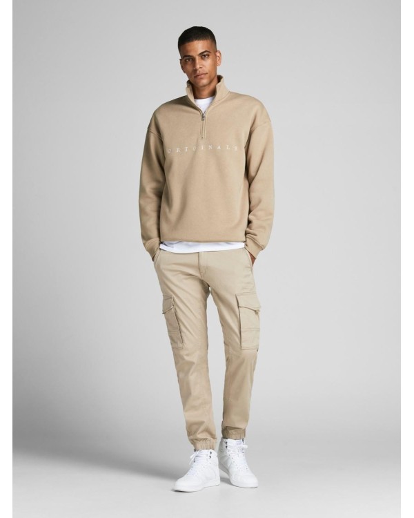 JACK AND JONES 12193754 JPSTPAUL JJFLAKE AKM542 Calças Compridas Homem Nude