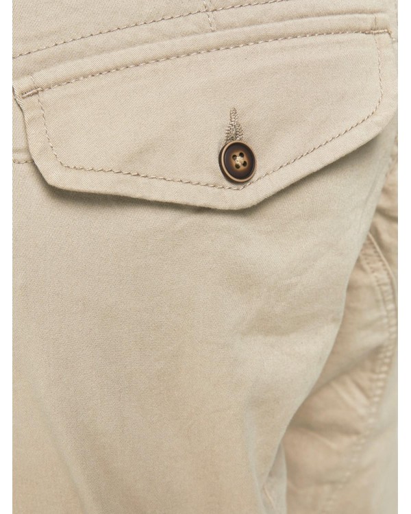 JACK AND JONES 12193754 JPSTPAUL JJFLAKE AKM542 Pantalones Largos Hombre Nude