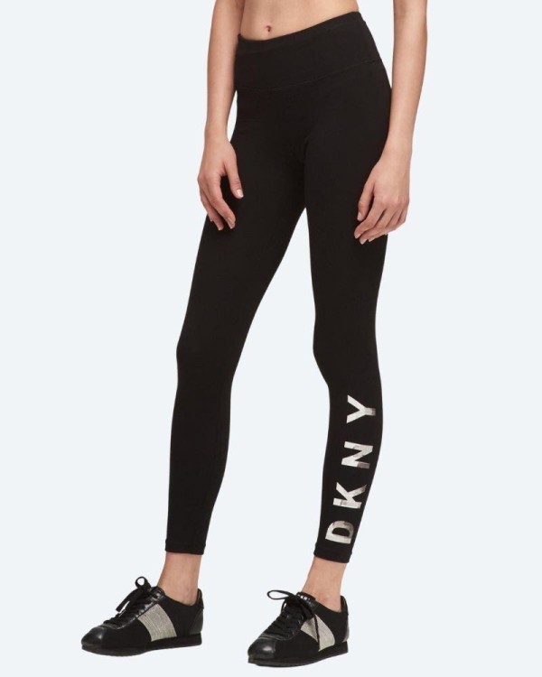 DKNY DP7P1223  Calças Leggings Mulher Preto