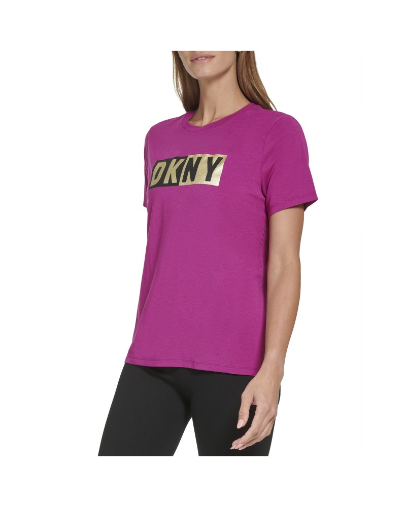 DKNY DP2T5894 T-shirts Manga curta Mulher Dourado