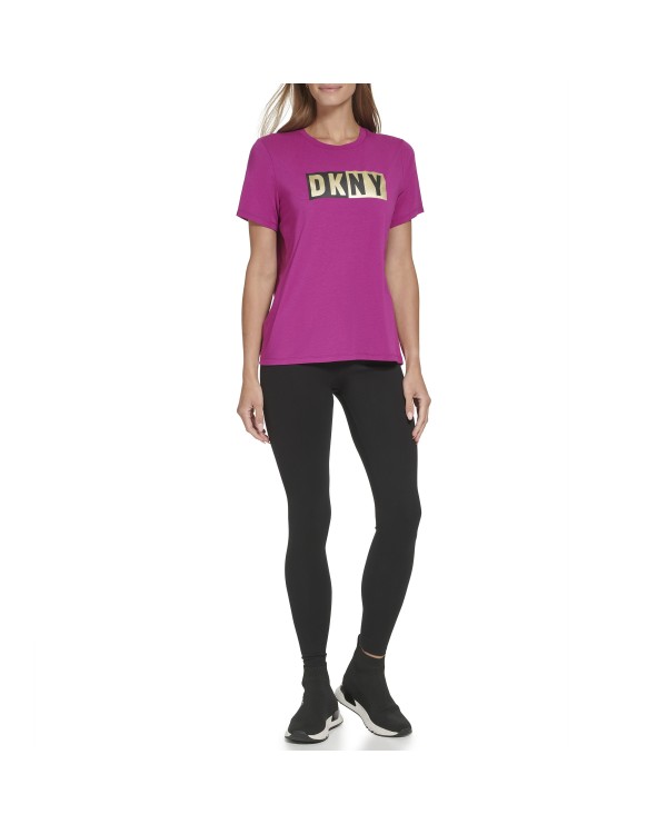 DKNY DP2T5894 T-shirts Manga curta Mulher Dourado