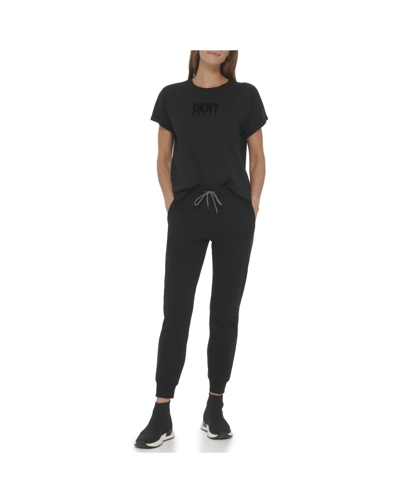 DKNY DP2T9085 T-shirts Manga curta Mulher Preto