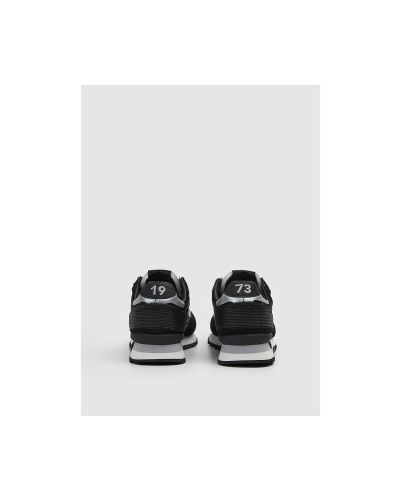 PEPE JEANS PLS31387 BRITT PRINT SQUARE W Zapatillas Bajas Mujer Negro