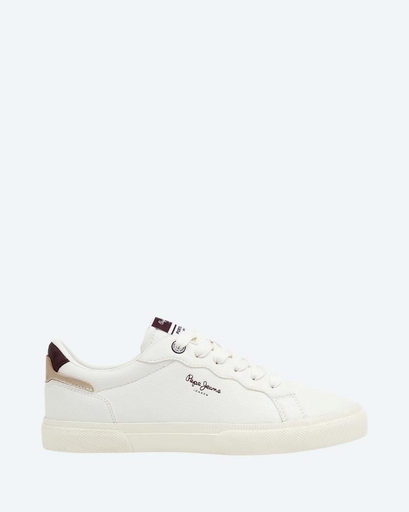 PEPE JEANS PLS31409 KENTON BASIC W Zapatillas Bajas Mujer Blanco pepe-jeans-pls31409-kenton-basic-w-zapatillas-bajas-mujer-blanco