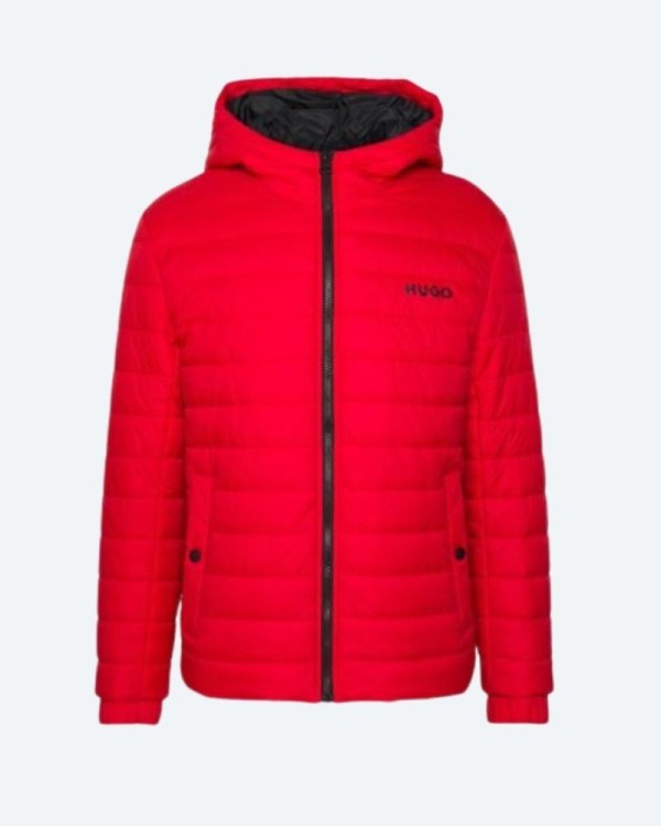 HUGO 50474699 BENE 2241 Abrigos Manga larga Plumas Hombre Rojo