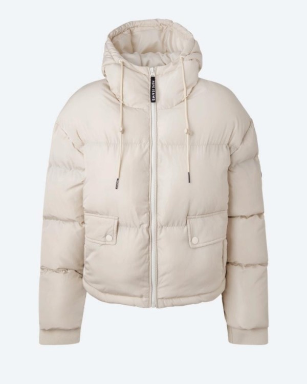 PEPE JEANS PL402082 AMANDINE Casacos Manga comprida Penas Mulher Branco