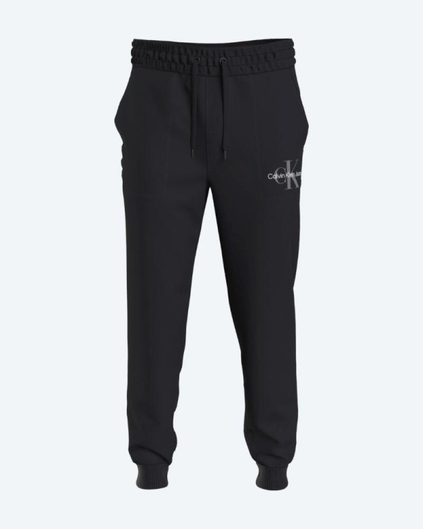 CALVIN KLEIN J30J320899BEH MONOLOGO HWK PANT Pantalones Largos Chándal Hombre Negro