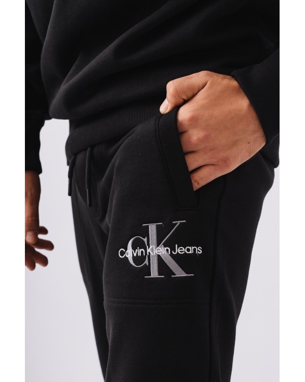 CALVIN KLEIN J30J320899BEH MONOLOGO HWK PANT Pantalones Largos Chándal Hombre Negro