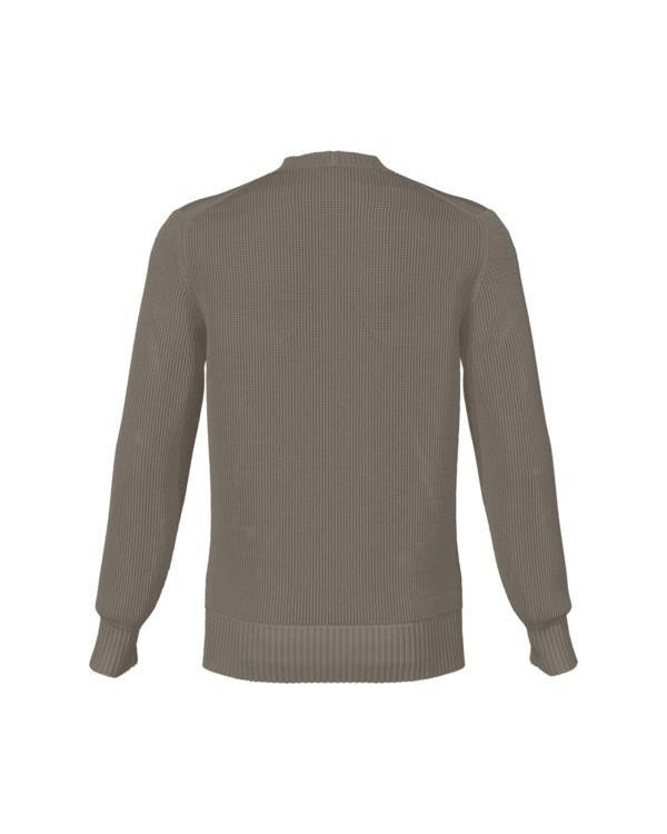 CALVIN KLEIN J30J320859A03 MONOLOGO SWEATER Camisola de Manga Comprida Homem Taupe