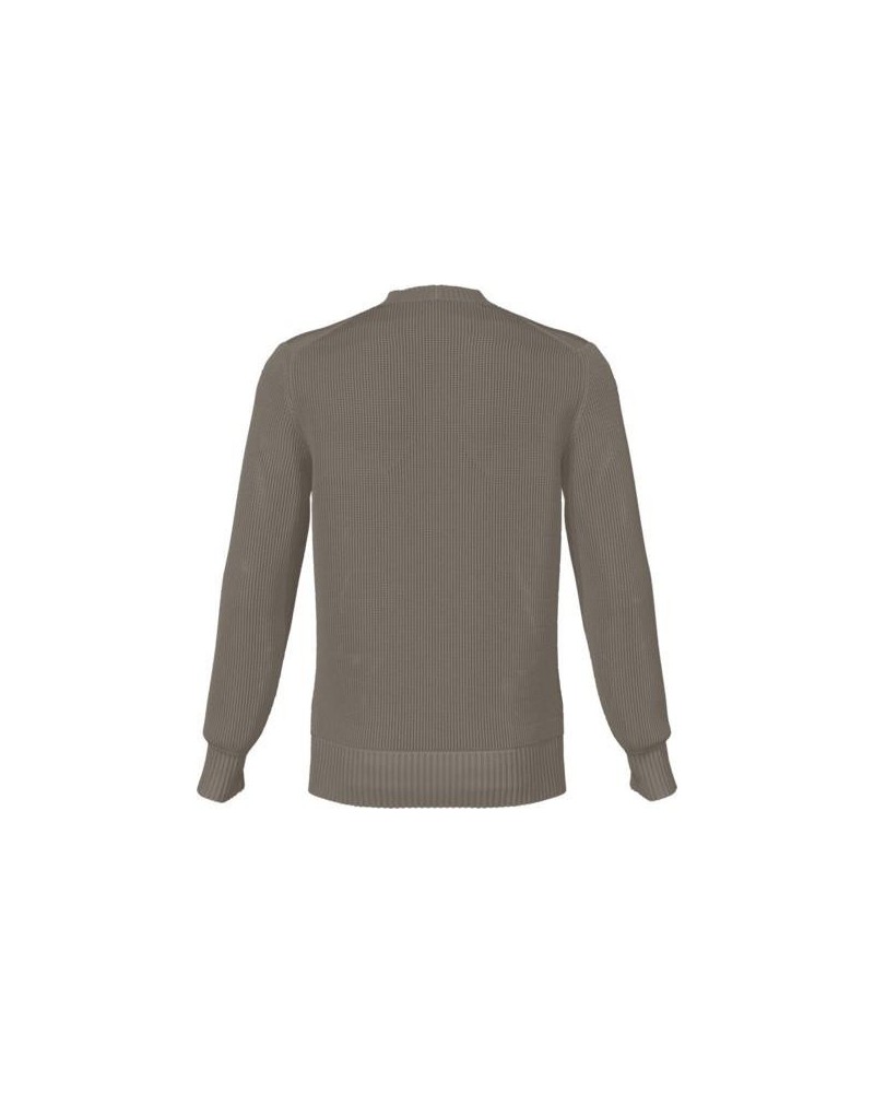 CALVIN KLEIN J30J320859A03 MONOLOGO SWEATER Camisola de Manga Comprida Homem Taupe